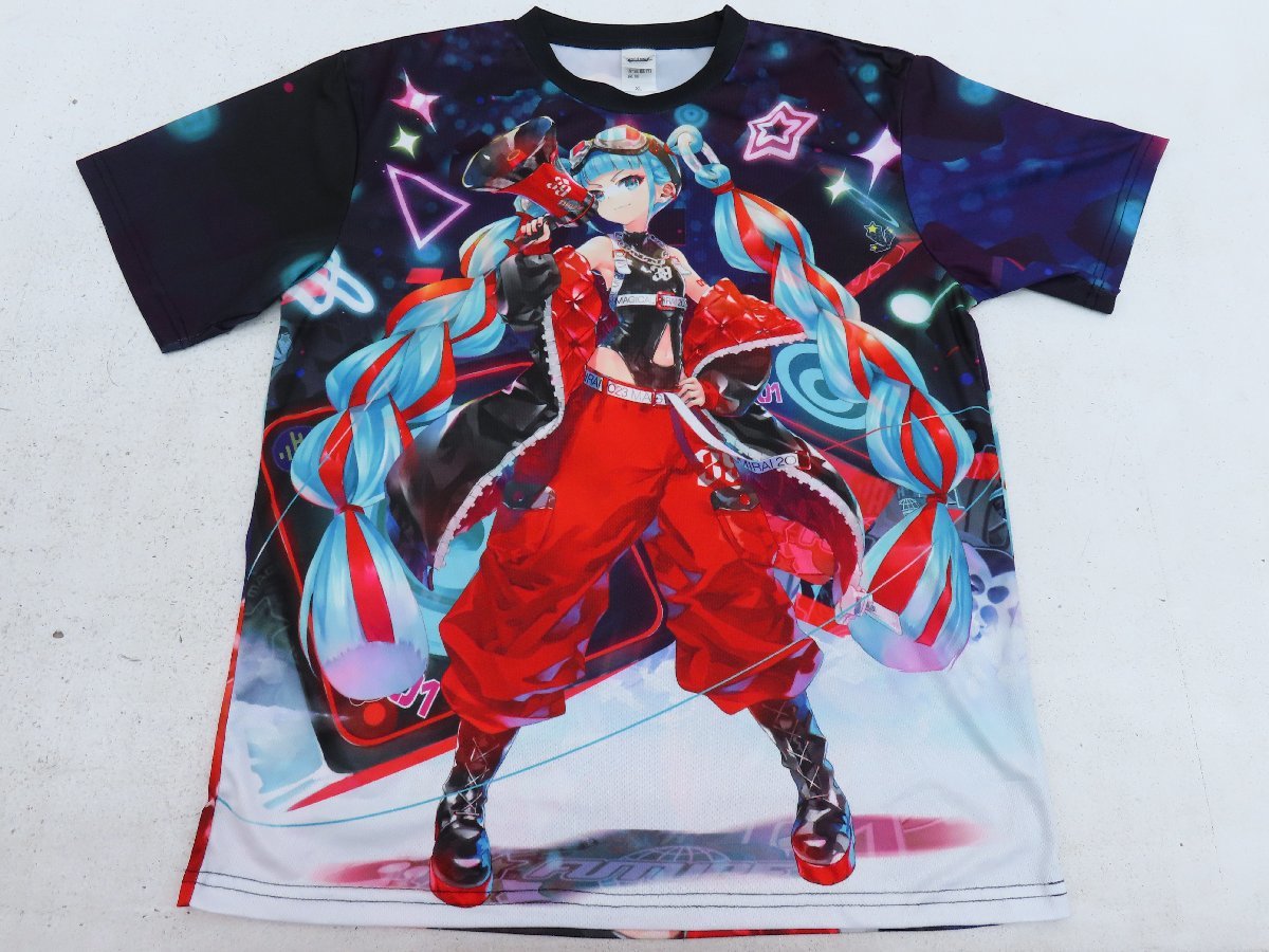 現状品○マジカルミライ 2023 フルグラフィック Tシャツ XLサイズ 