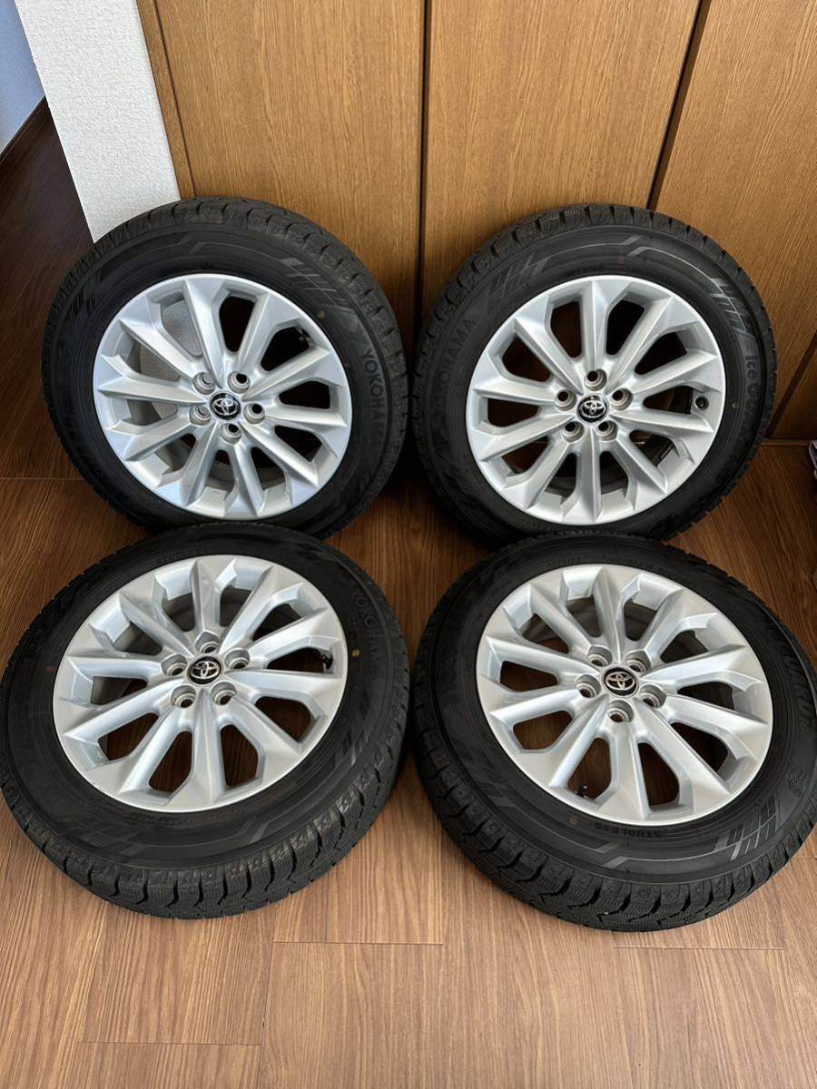 1シーズンのみ使用】16インチスタッドレスタイヤセット ヨコハマIG-60  