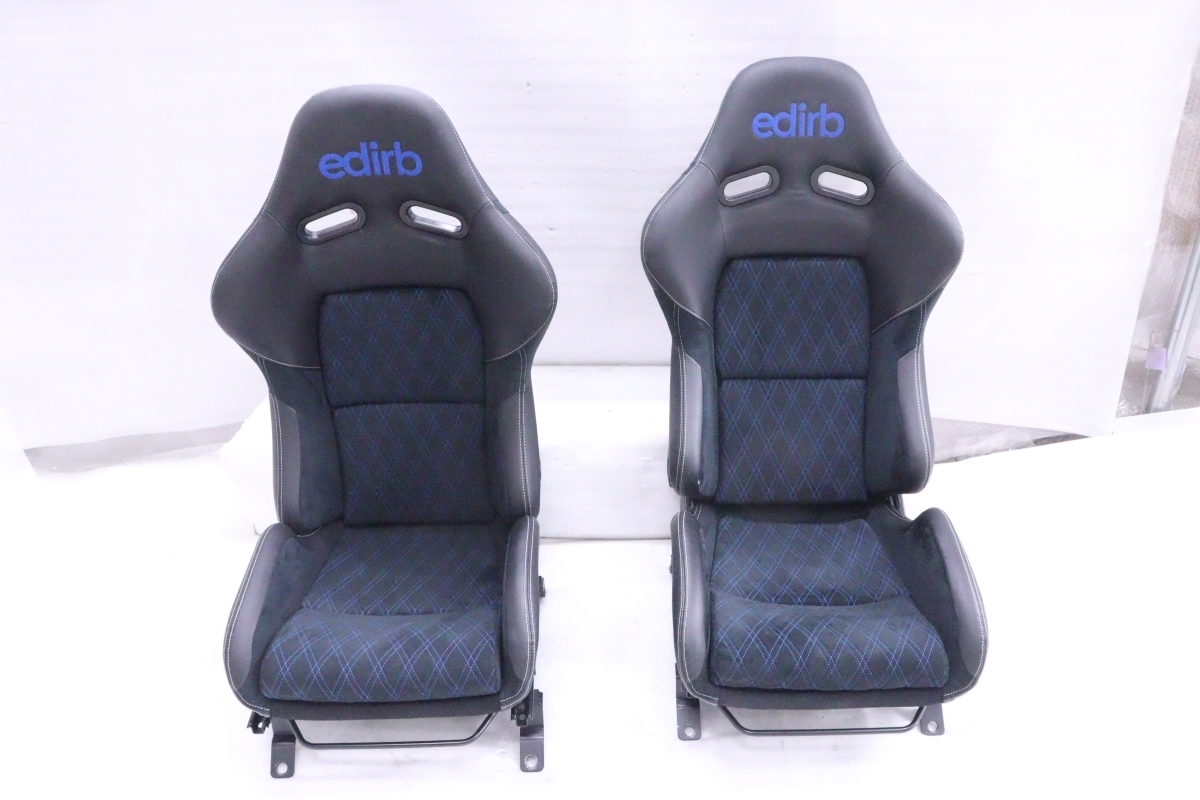 41-1183 特注品/ BRIDE/edirb 033 セミバケットシート 黒×青 VMG 