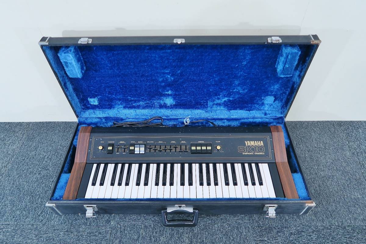 YAMAHA/ヤマハ SK10 アナログシンセサイザー(115 電子オルガン/ケース 