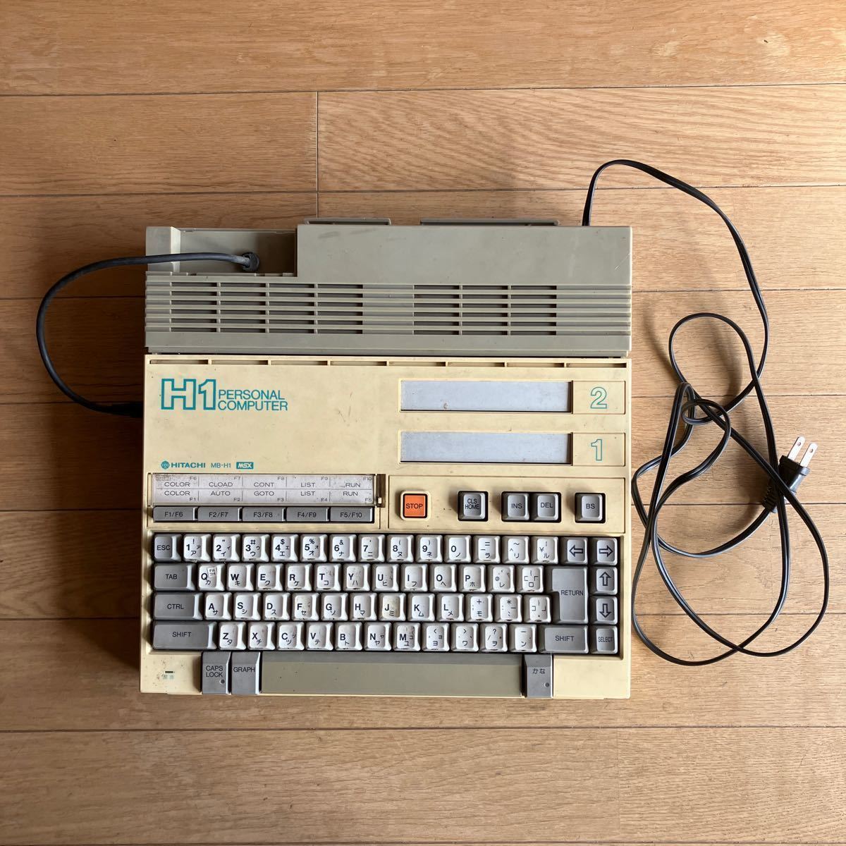 パーソナルコンピュータ HITACHI MB-H1 MSX ジャンク品_1