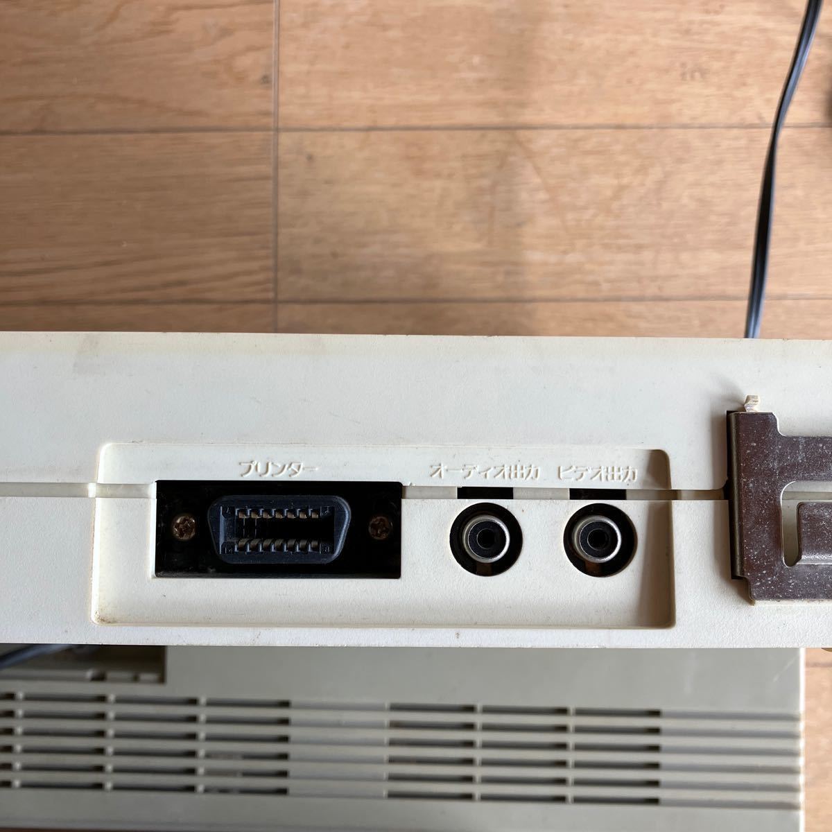 パーソナルコンピュータ HITACHI MB-H1 MSX ジャンク品_4