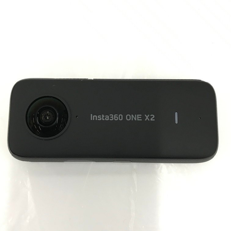 insta360 ONE X2 ポケット 360度 アクションカメラ 箱/説明書付き 通電 