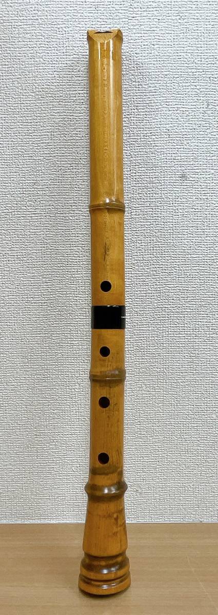 お します ワダ楽器 琴古流 尺八管 完全調律管 銘木尺八 蝴蝶 楓 1.8尺