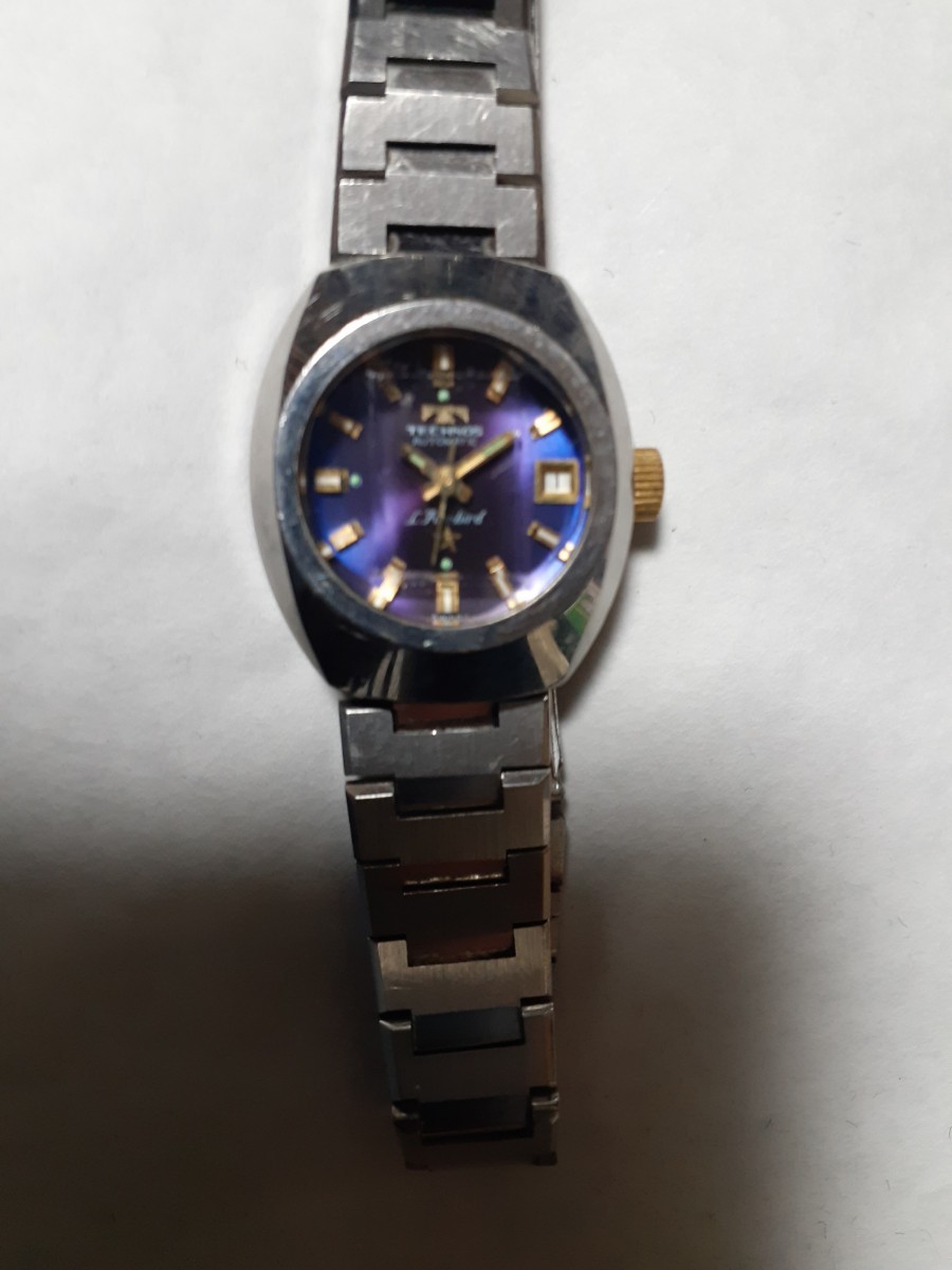 Technos)テクノス)AUTOMATIC.L.ファイヤーバード)L.fire.bird.レディース腕時計。自動巻き&手巻き。昭和レトロ。動作確認済。中古品。_1