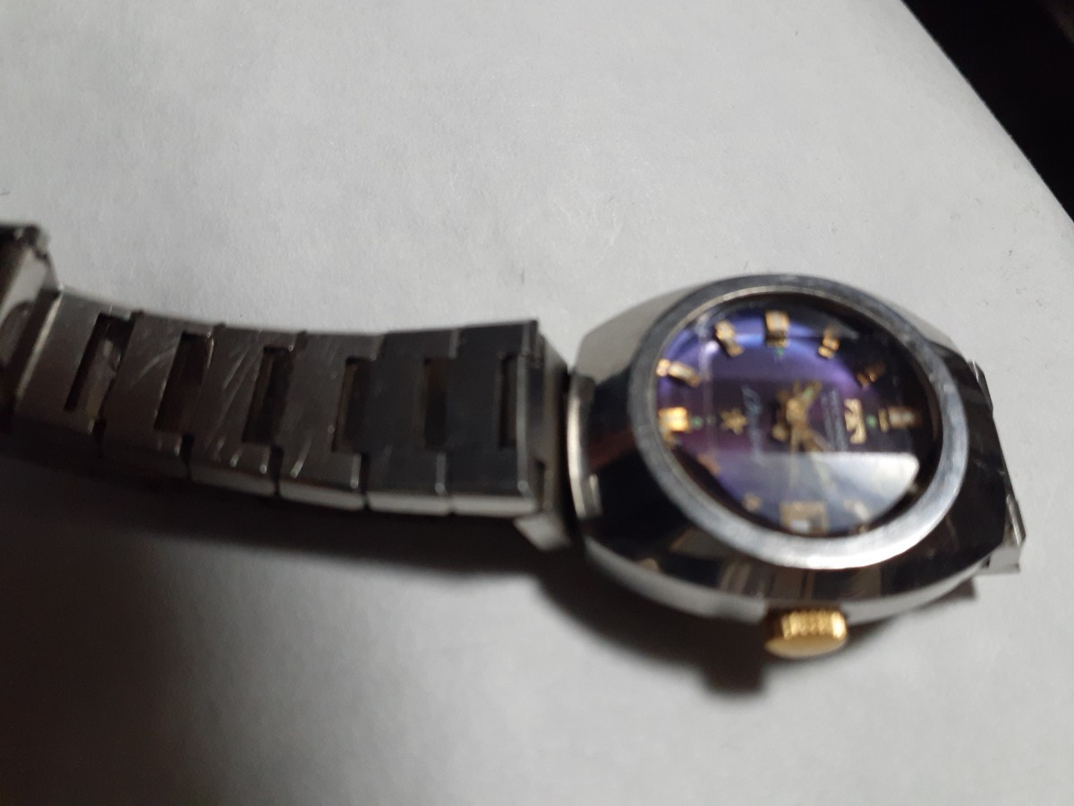 Technos)テクノス)AUTOMATIC.L.ファイヤーバード)L.fire.bird.レディース腕時計。自動巻き&手巻き。昭和レトロ。動作確認済。中古品。_10