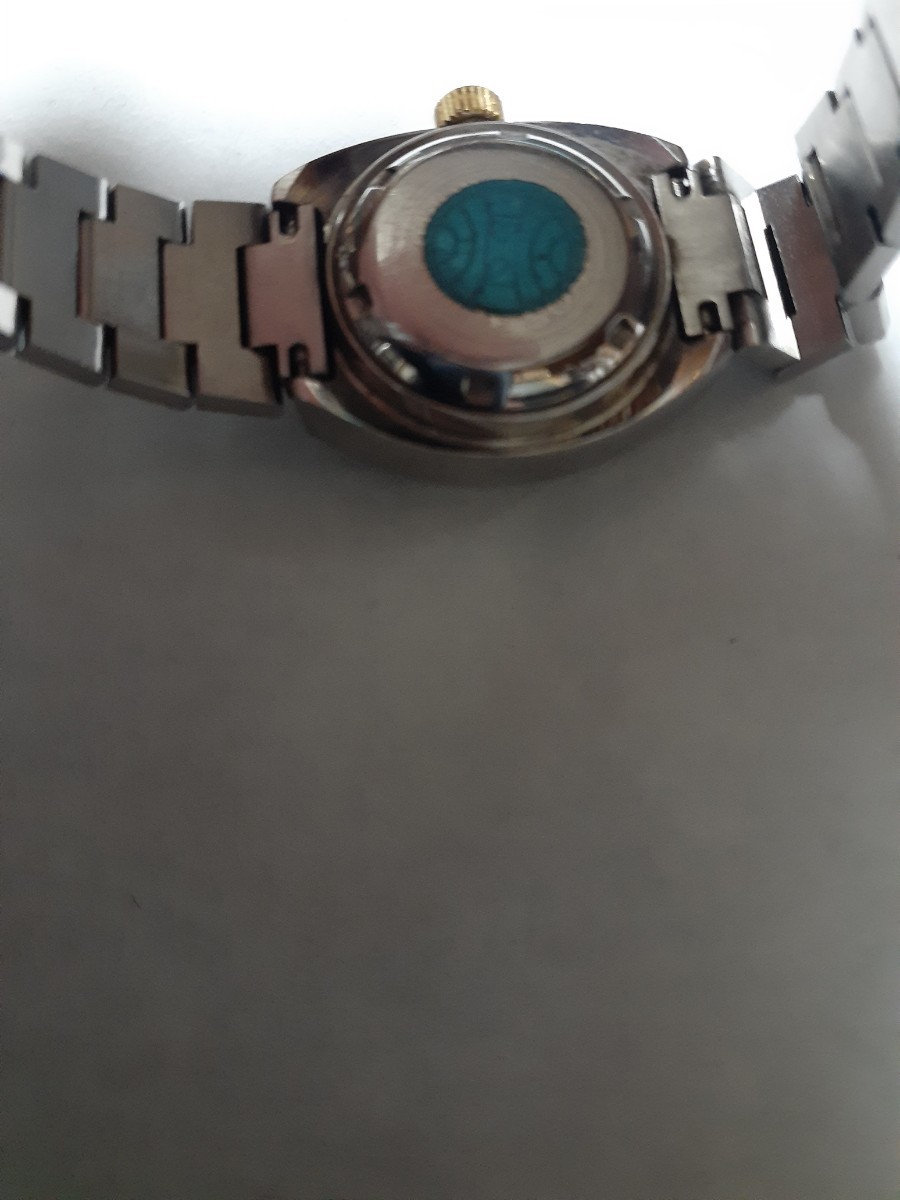 Technos)テクノス)AUTOMATIC.L.ファイヤーバード)L.fire.bird.レディース腕時計。自動巻き&手巻き。昭和レトロ。動作確認済。中古品。_4