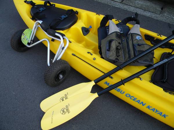 マリブオーシャンカヤック ケイパーアングラー（中古オマケ付）_2