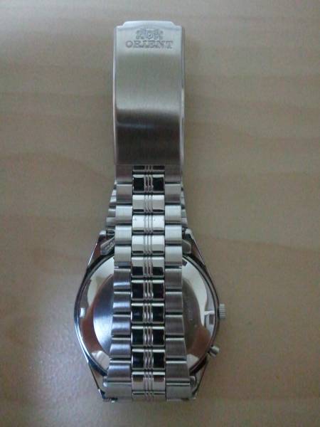★オリエント スリースター TEM4J003B9★　逆輸入　自動巻　黒_2