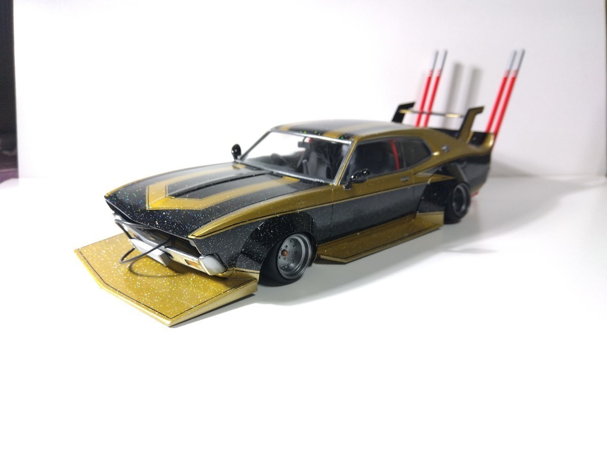 アオシマ1/24プラモデル130ローレルSGX街道レーサー旧車グラチャン族車