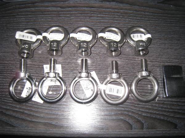 アイボルト アイナット キーホルダー カラビナ ナスカン12ｍｍ その他 売買されたオークション情報 Yahooの商品情報をアーカイブ公開 オークファン Aucfan Com