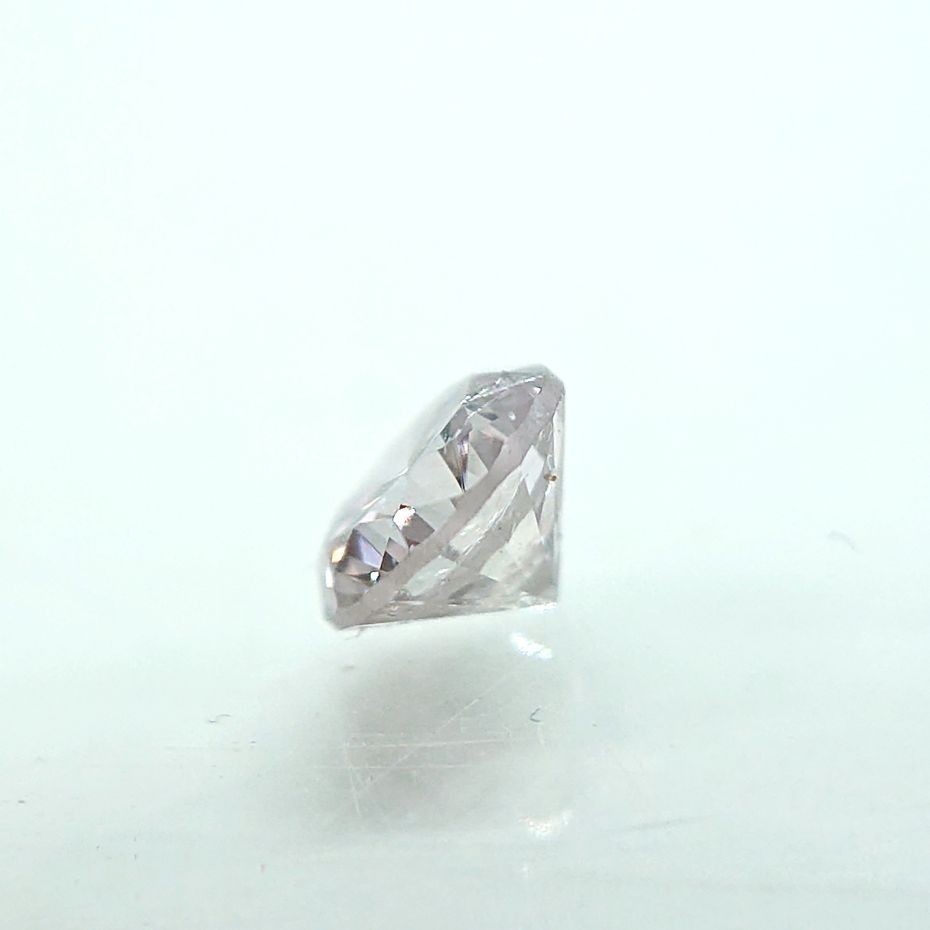 天然 0.125 ct ピンク ダイヤモンド Natural untreated 0.125ct Fancy Light Purplish Pink I1 ルース 裸石_3