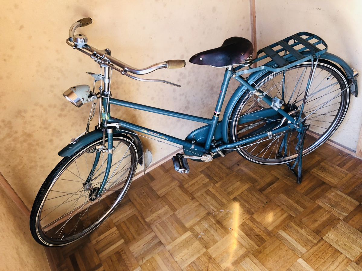 ゼブラ 自転車 ☆昭和レトロ ☆ヴィンテージ ☆アンティーク ☆ロード 