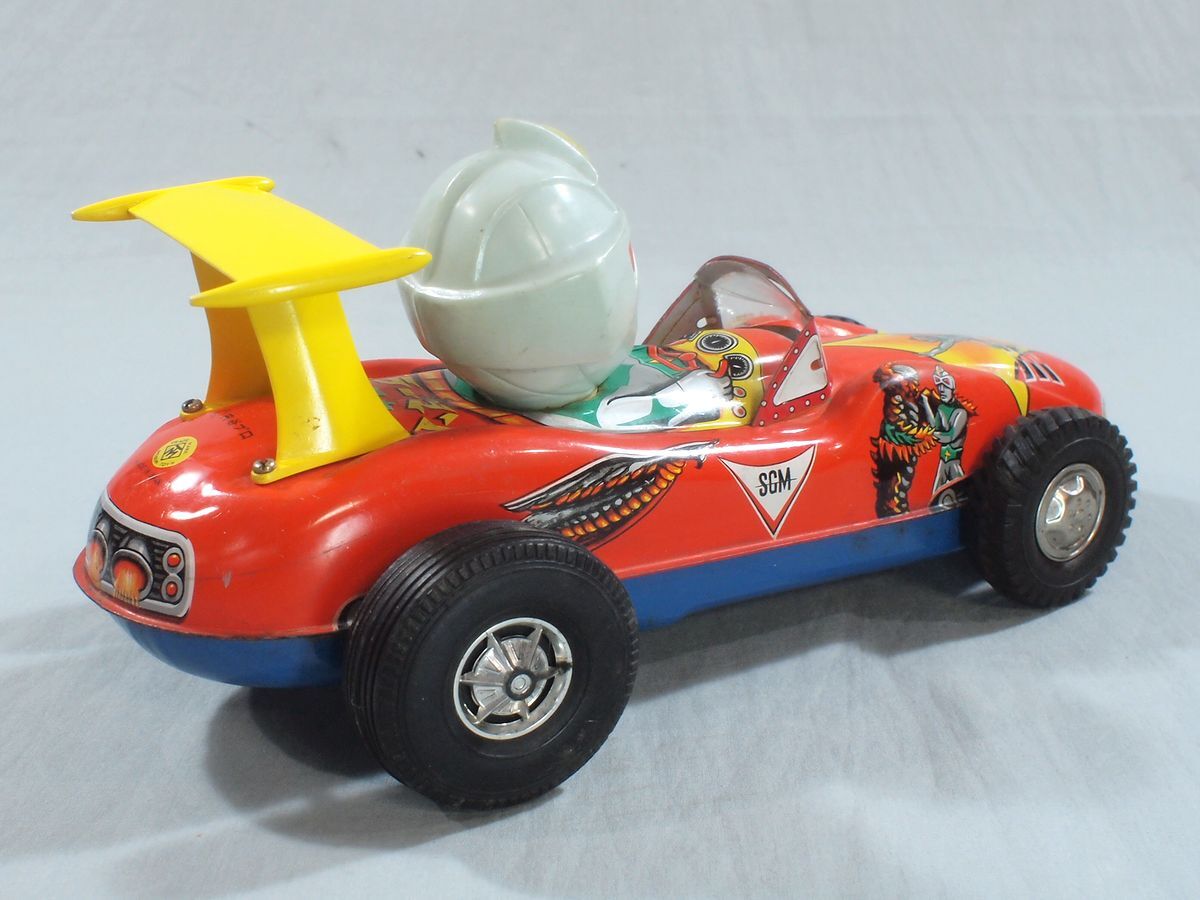 □当時物 増田屋 マスダヤ ミラーマン SGM レースカー ブリキ 車