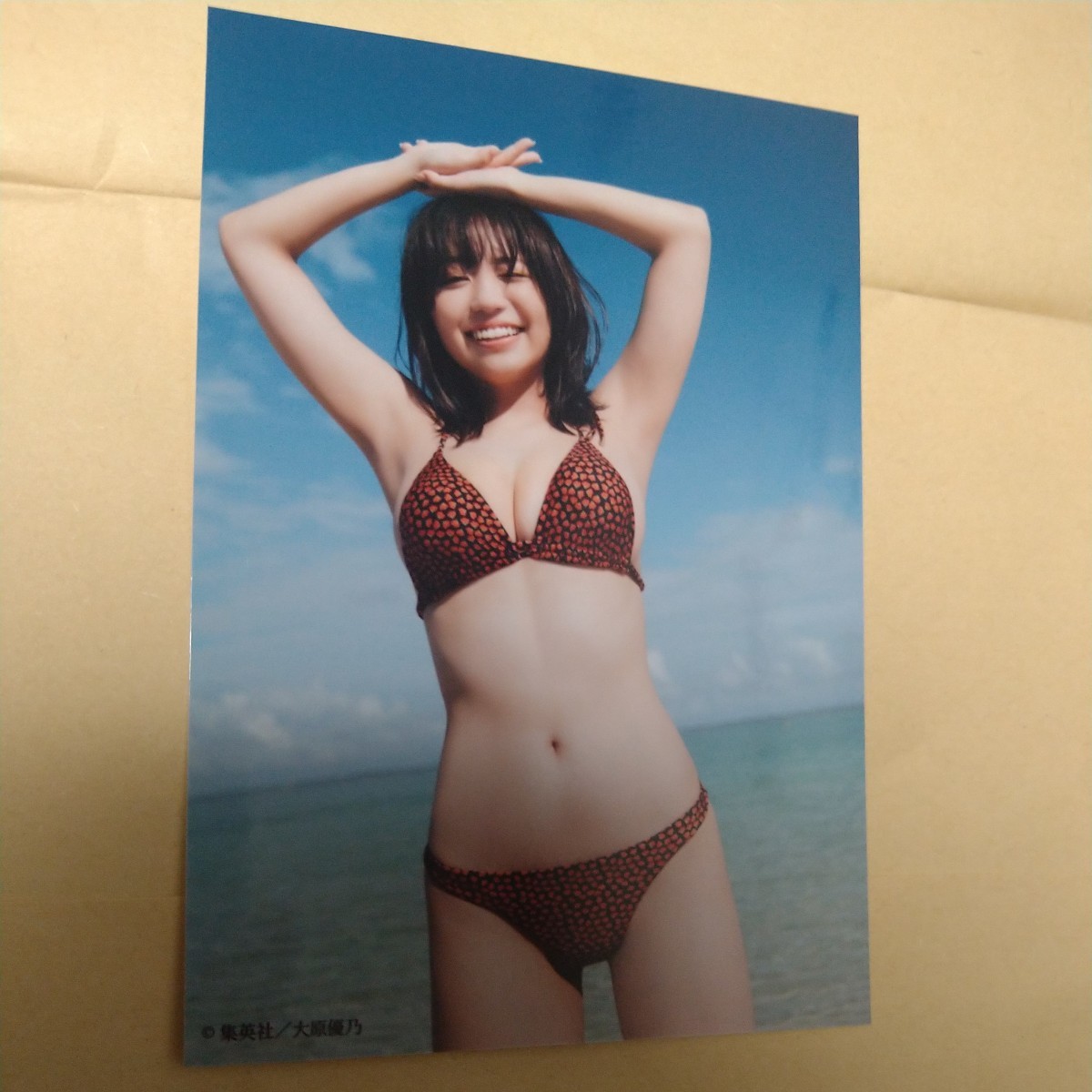大原優乃 最新写真集「あのね、ほんね」イベント特典生写真A(写真