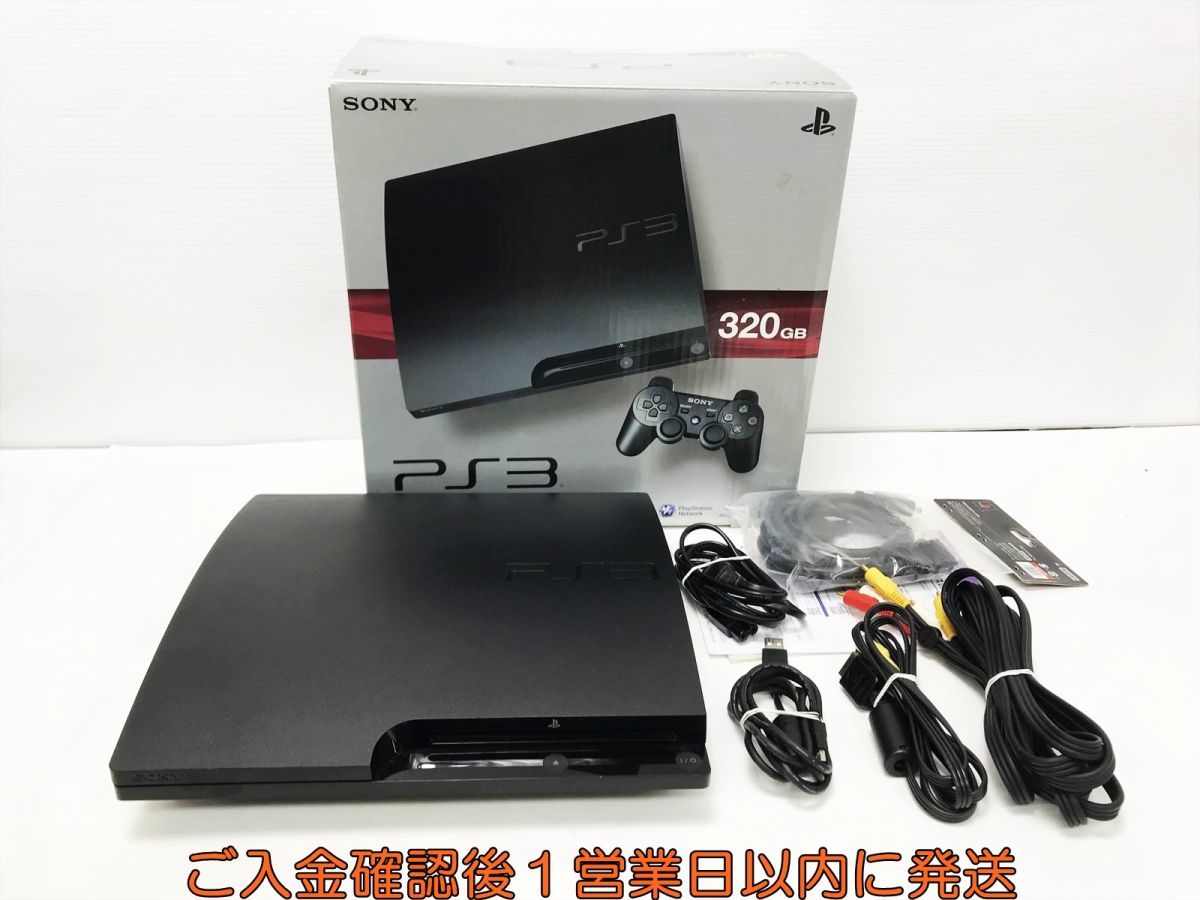 1円】PS3 本体 320GB ブラック SONY PlayStation3 CECH-3000B 初期化 