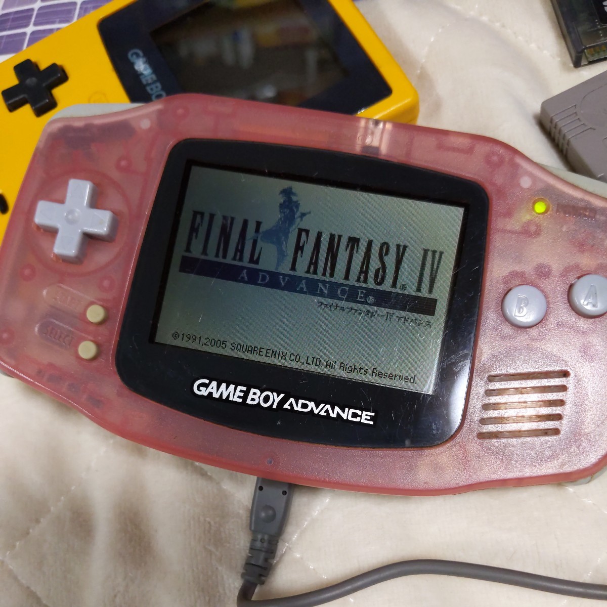 任天堂 ゲームボーイカラー 赤 黄 2台 アドバンス ニンテンドー 本体3