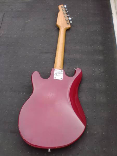 Teisco テスコ WG-4L ギター 初期型 ピストルヘッド ビザール(本体