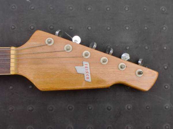 Teisco テスコ WG-4L ギター 初期型 ピストルヘッド ビザール(本体