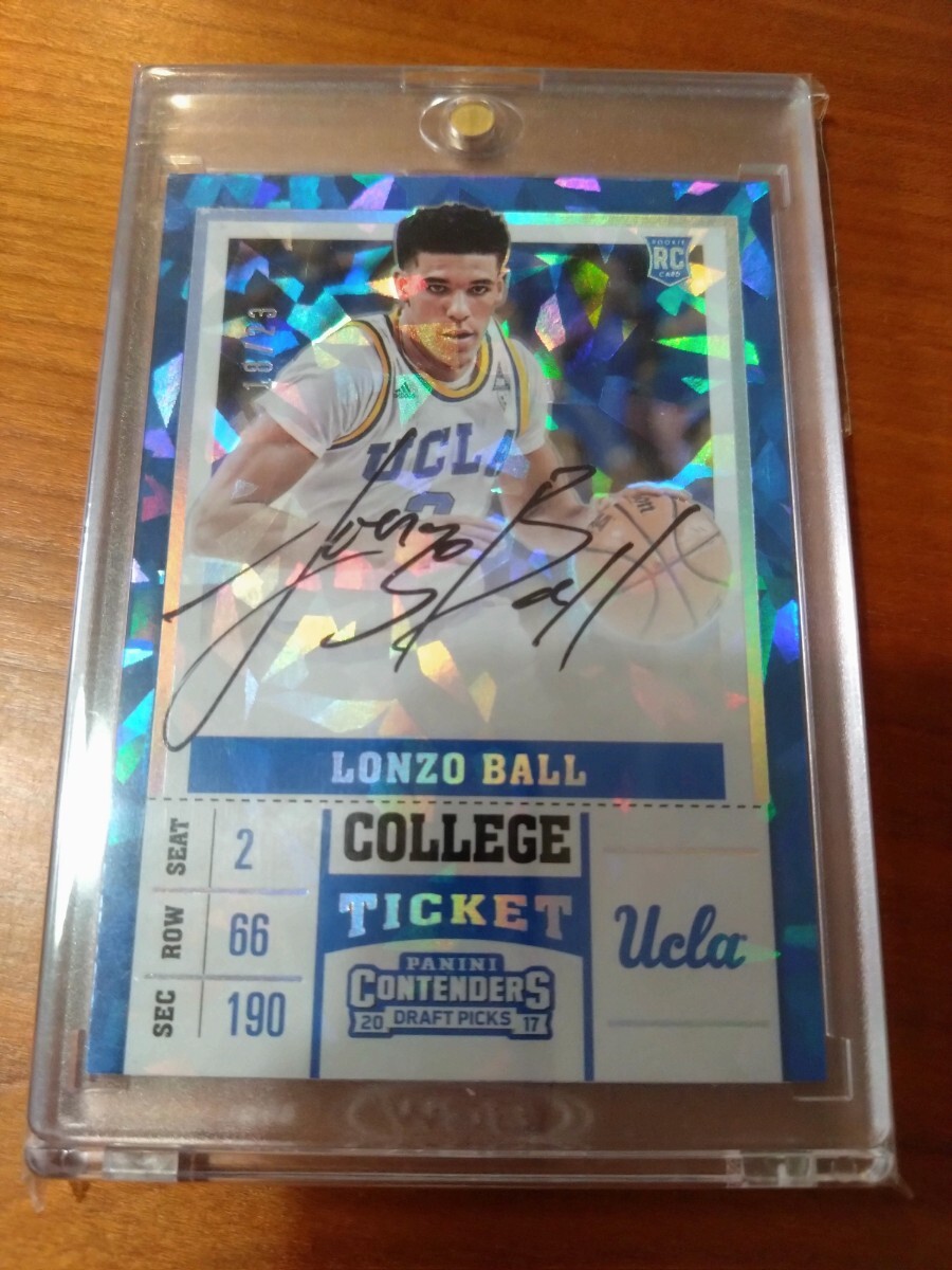 Lonzo Ball RC Auto Panini /23_1