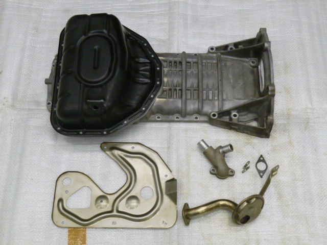 トヨタ JZS161 アリスト ２JZ-GTE 純正 オイルパン セット 洗浄済み 1JZ JZX110 JZX100 JZX90 流用にも_1