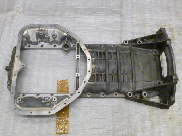 トヨタ JZS161 アリスト ２JZ-GTE 純正 オイルパン セット 洗浄済み 1JZ JZX110 JZX100 JZX90 流用にも_7