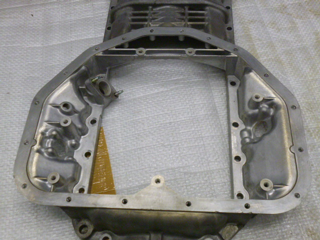 トヨタ JZS161 アリスト ２JZ-GTE 純正 オイルパン セット 洗浄済み 1JZ JZX110 JZX100 JZX90 流用にも_8