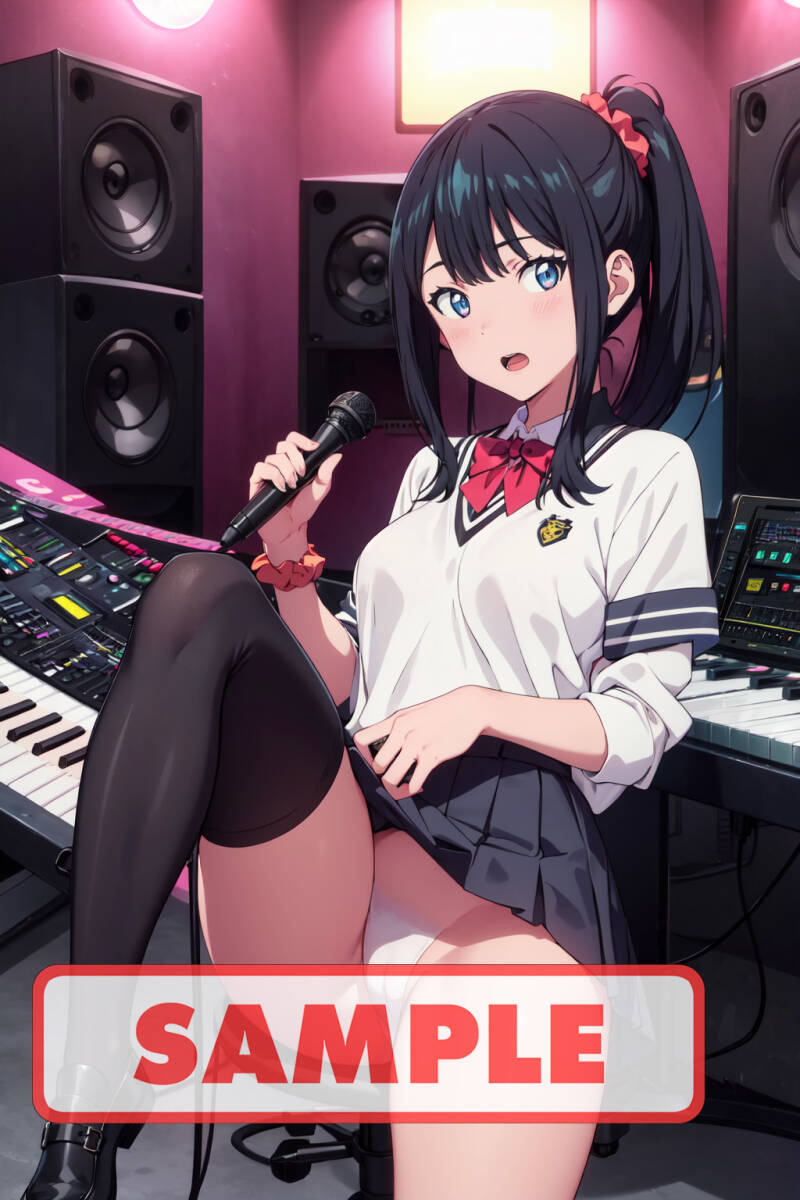 10枚】「SSSS.GRIDMAN グリッドマン 宝田六花 B」アニメ/同人/イラスト