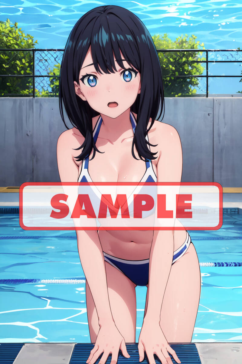10枚】「SSSS.GRIDMAN グリッドマン 宝田六花 B」アニメ/同人/イラスト