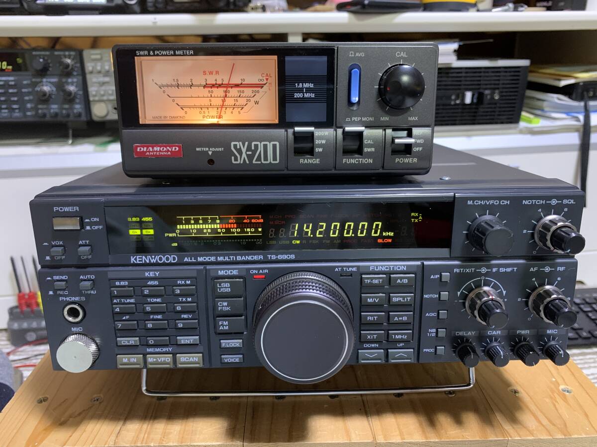 【動作未確認】ケンウッドTS-690S ケンウッド TS-690S HF/50MHz オールモード ゼネカバ送信改造済 オート