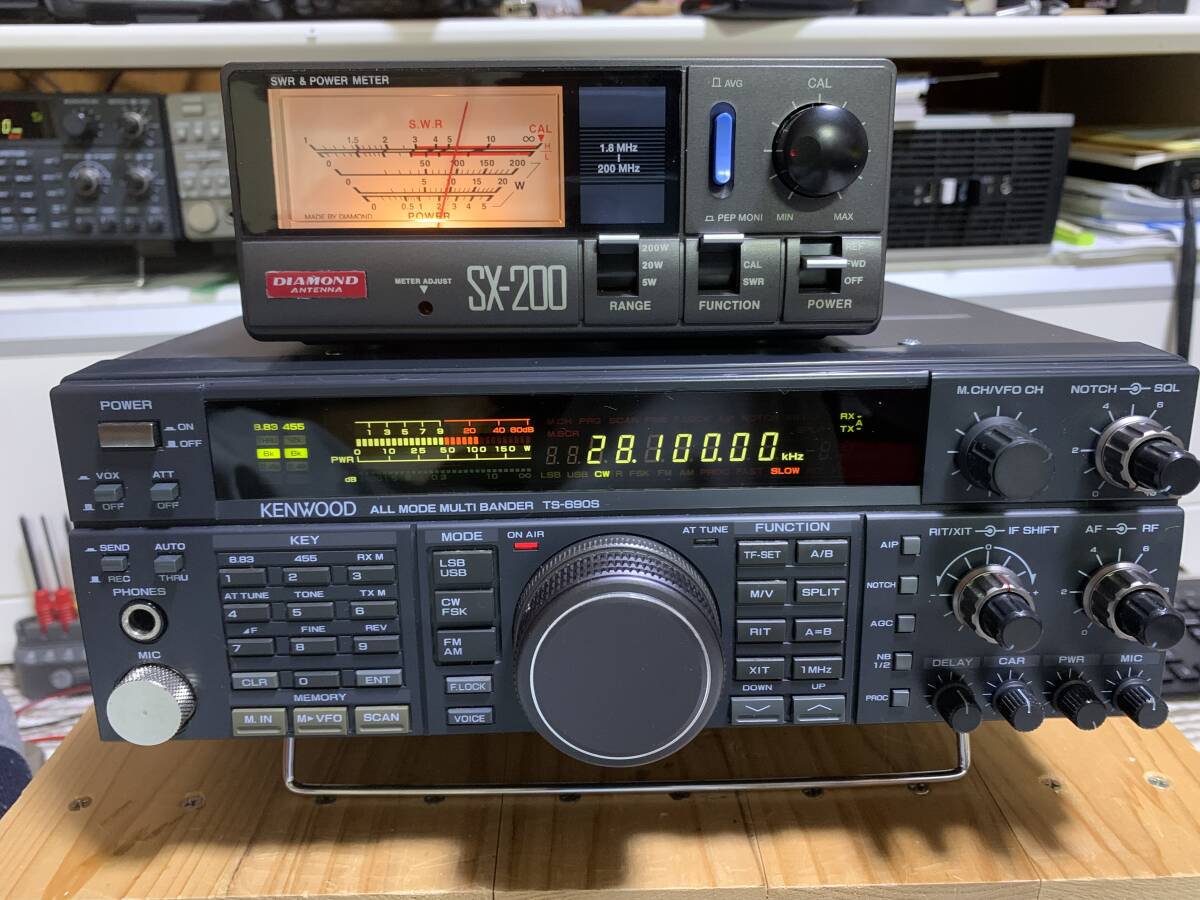 ケンウッド TS-690S HF/50MHz オールモード ゼネカバ送信改造済 オート