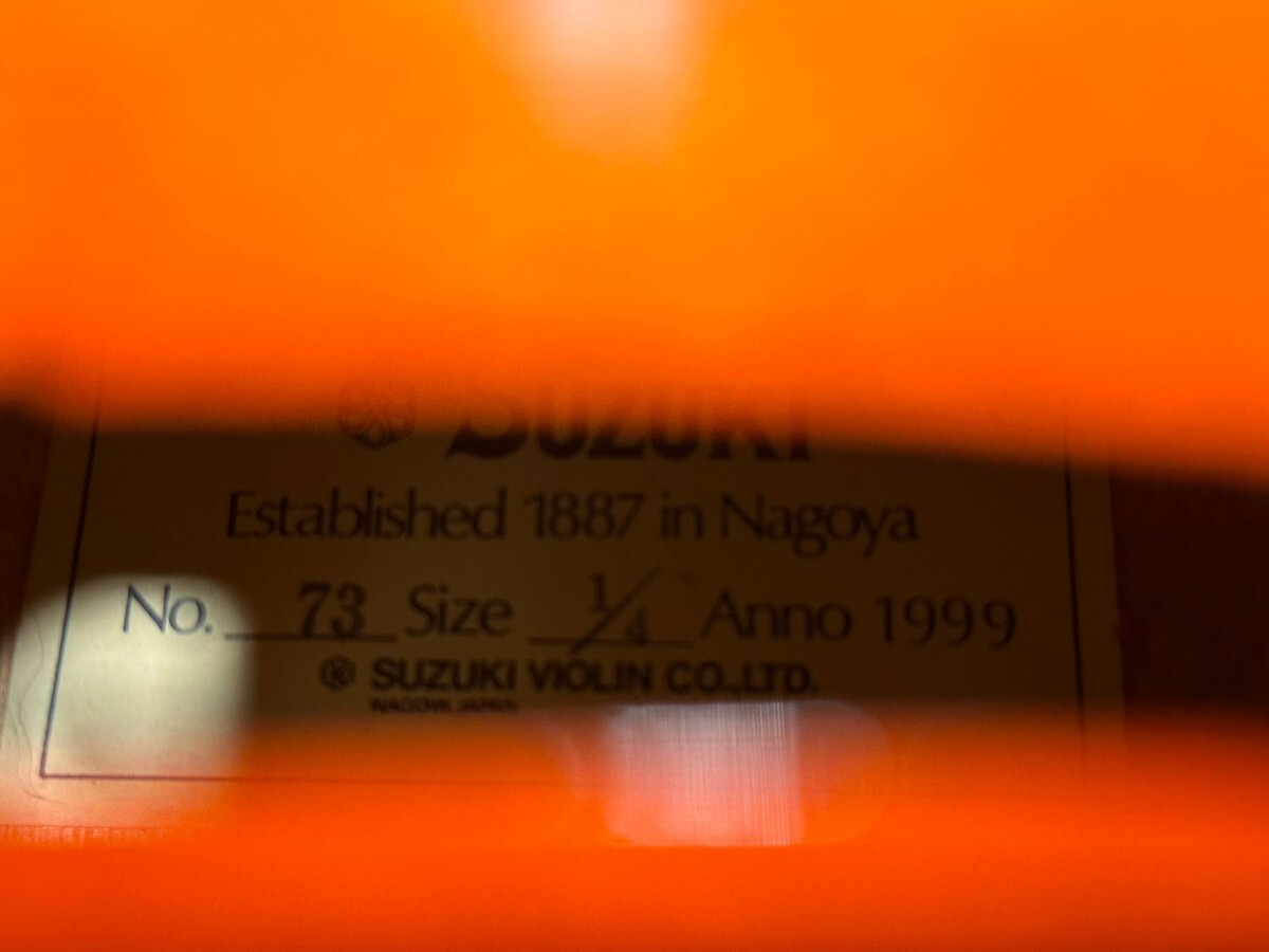 SUZUKI／ スズキ バイオリン チェロ 弦楽器 チェロ No.73 SIZE 1/4