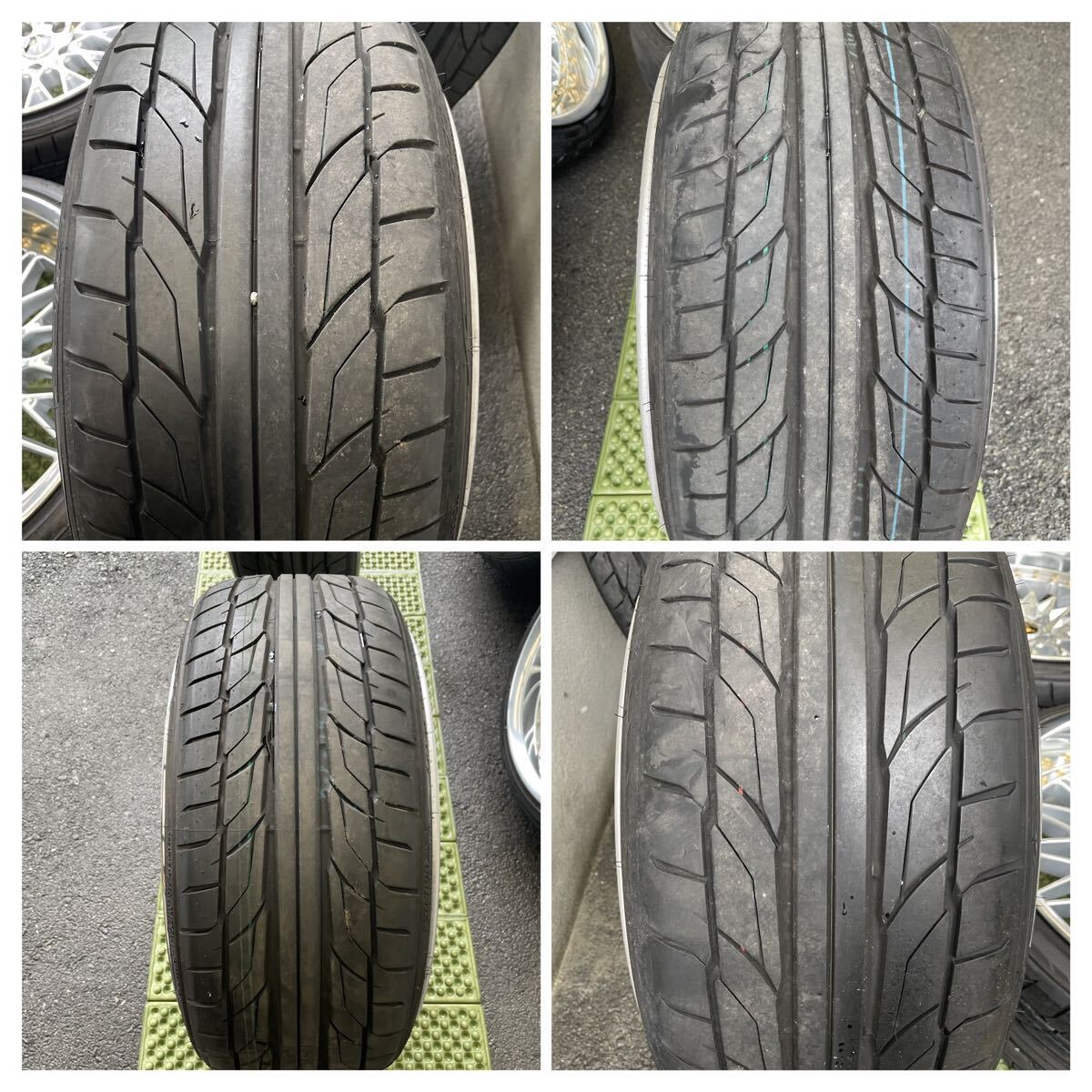 美品】WORK VSXV 19インチ 9J−4 10J+8 深リムPCD114.3 5H セダン