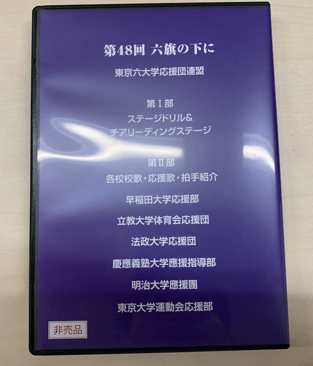 第48回六旗の下に（平成13年2001年）DVD3枚組 東京六大学応援団連盟