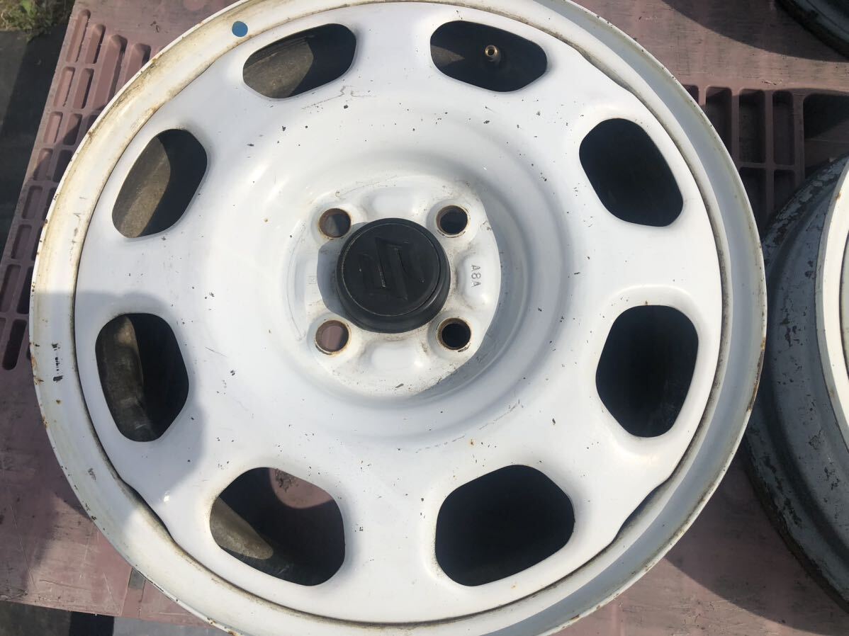 ★ハスラー等　スズキ純正スチールホイール／刻印A8A ／15インチ、４本セット、_2