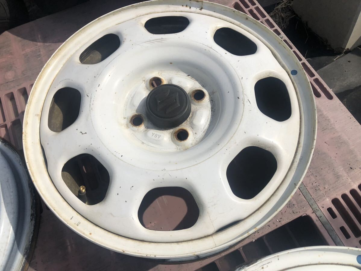 ★ハスラー等　スズキ純正スチールホイール／刻印A8A ／15インチ、４本セット、_4