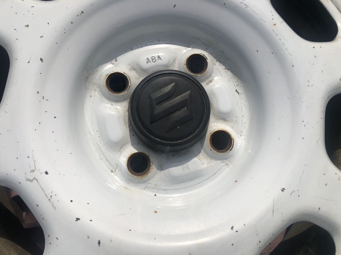 ★ハスラー等　スズキ純正スチールホイール／刻印A8A ／15インチ、４本セット、_7