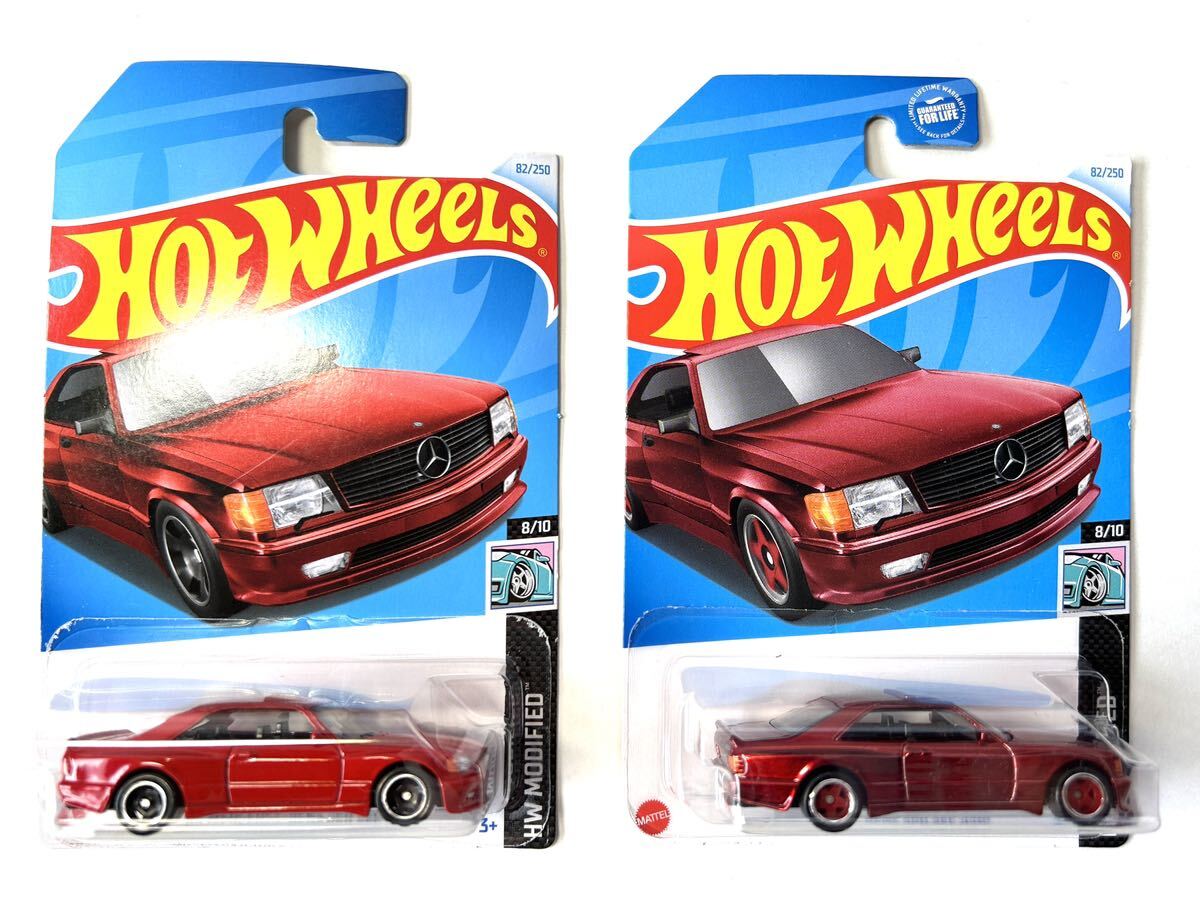 ホットウィール スーパートレジャーハント 89 メルセデスベンツ 560 AMG ホットウィール ベーシックカー '89 メルセデス ベンツ 560 SEC AMG