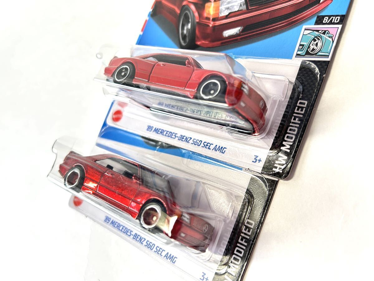 ホットウィール スーパートレジャーハント 89 メルセデスベンツ 560 AMG ホットウィール ベーシックカー '89 メルセデス ベンツ 560 SEC AMG