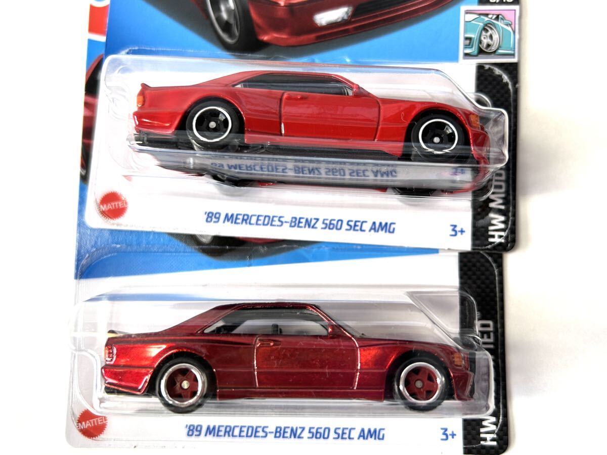 ホットウィール ベーシックカー '89 メルセデス ベンツ 560 SEC AMG