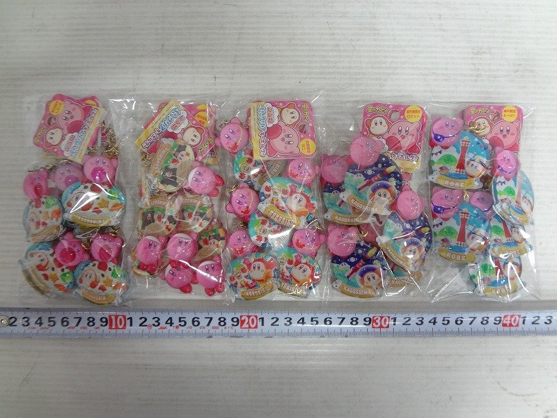Kリや3508 新品 星のカービィ ご当地ぷっクリアキーホルダー 21種類 計185点 カービィ グッズ アニメ 大量 まとめ売り_6