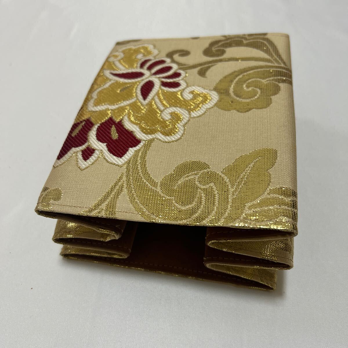 美品 曹洞宗 【金襴九条袈裟】【金襴座具】【金襴帽子】合用 禅 正絹