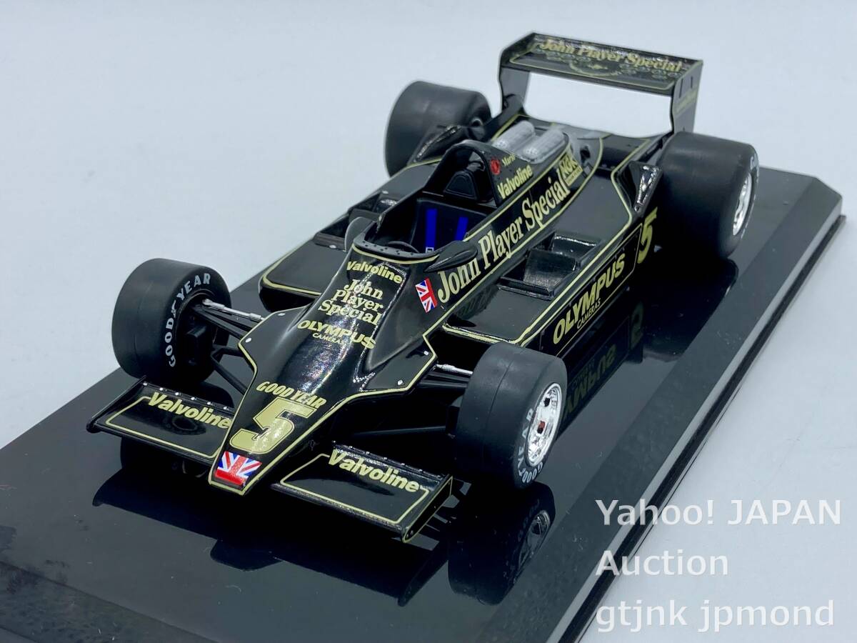Premium Collectibles 1/24 ロータス79 #5 M.アンドレッティ JPS加工