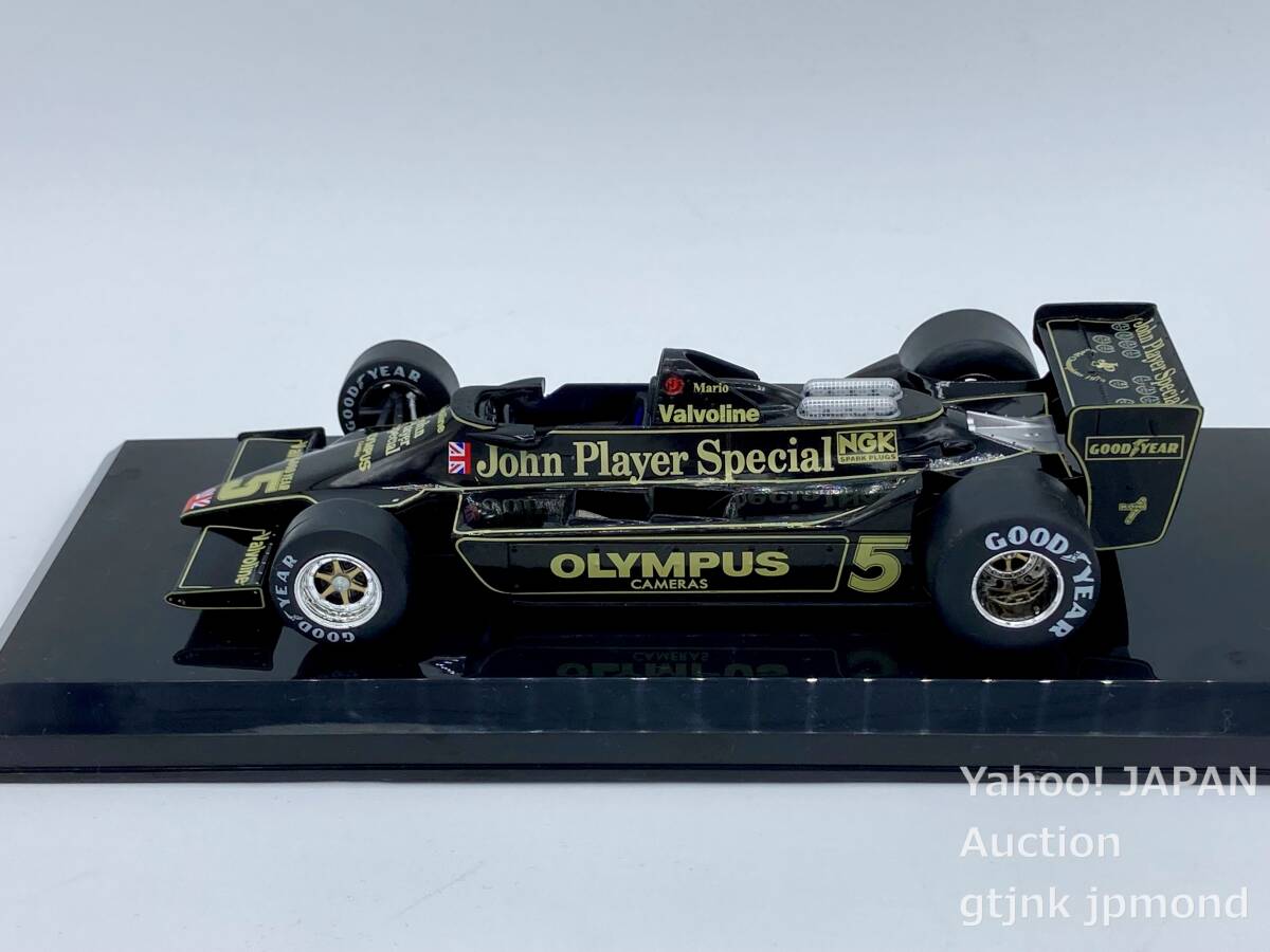 Premium Collectibles 1/24 ロータス79 #5 M.アンドレッティ JPS加工