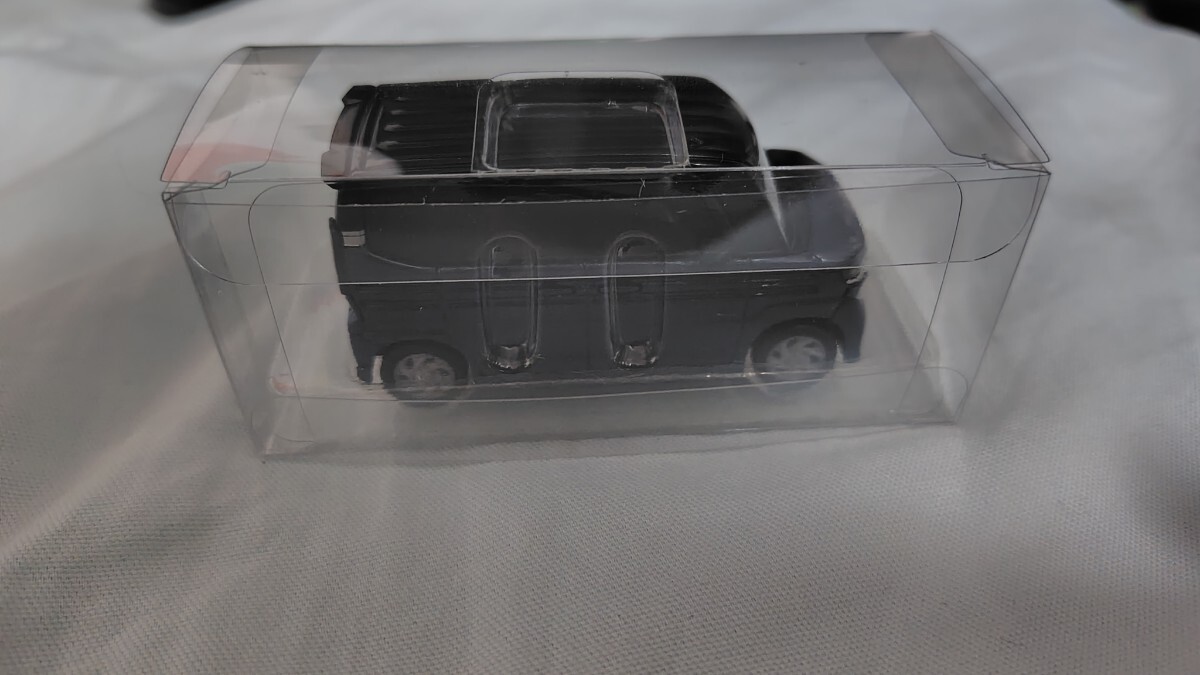 スズキ 新型 スペーシアカスタム プルバックカー ミニカー 非売品 インディゴブルーメタリック ブラック2トーンルーフ_5
