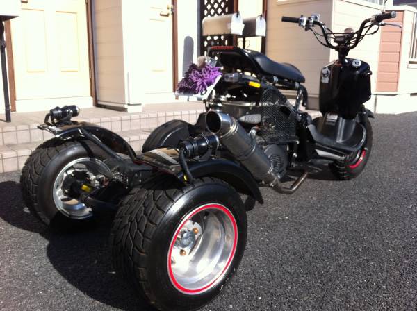 国産 ホンダ ズーマー トライク 125ccインジェクションエンジン(51cc