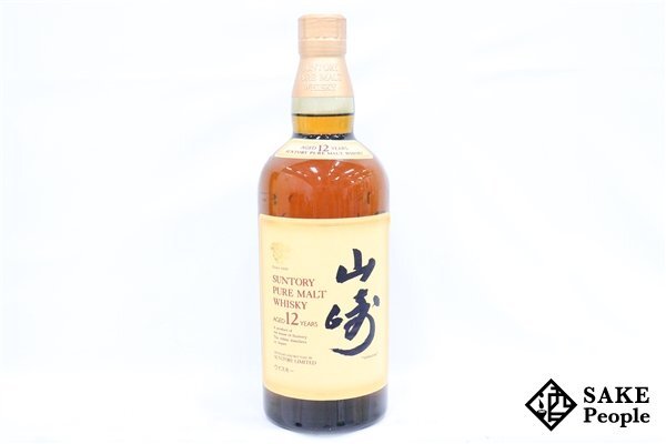 ◇1円～ サントリー 山崎 12年 ピュアモルト 響マーク 旧 750ml 43% 箱