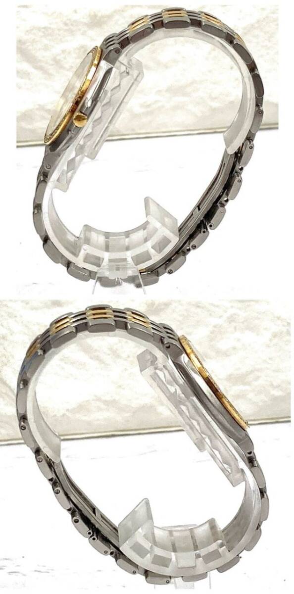 Dunhill ダンヒル エリート メンズ クォーツ 腕時計 コンビベルト