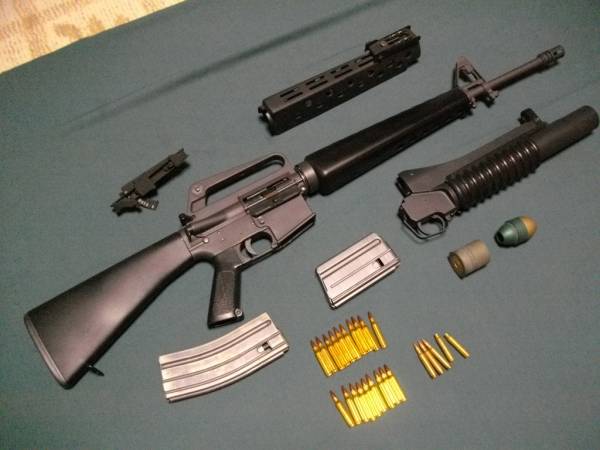 LS エルエス M16A1 M203 組み立て完成品(モデルガン)｜売買された