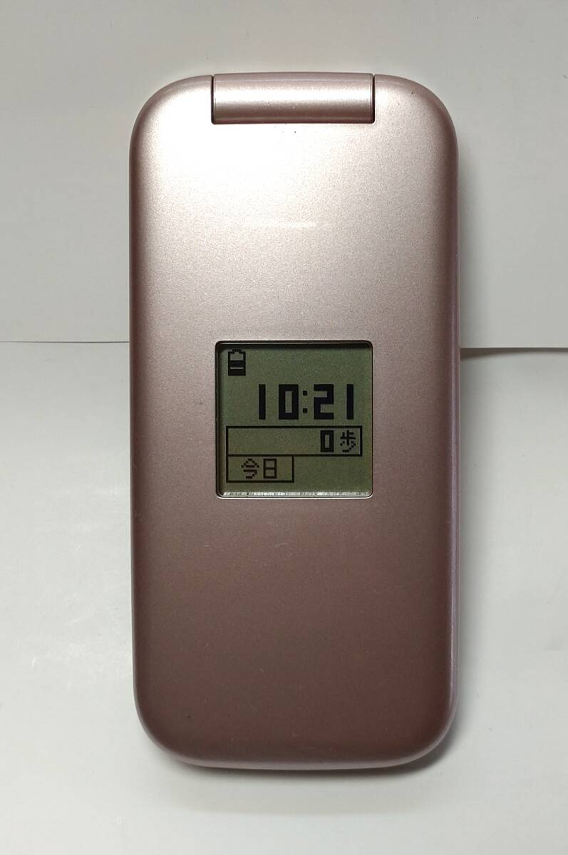 ■docomo　らくらくホン F-08C　ピンク　ドコモ　初期化OK 判定○_3